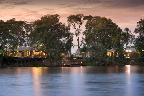 thorntree river lodge ligging aan zambezi rivier.png